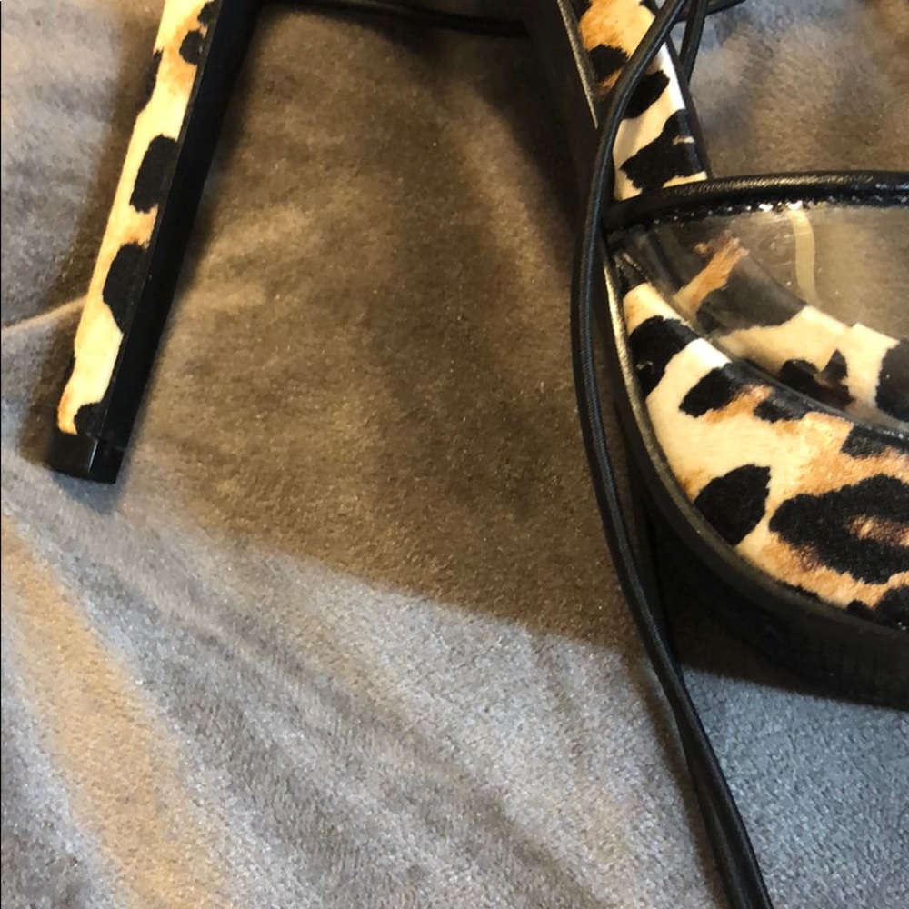 Leopard perplex heels - Picture 5 of 5